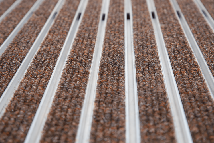 Tapis d'entrée 10R - coloris reps GRIS