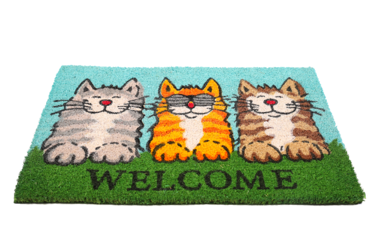 Personalised coir Doormat CUBA