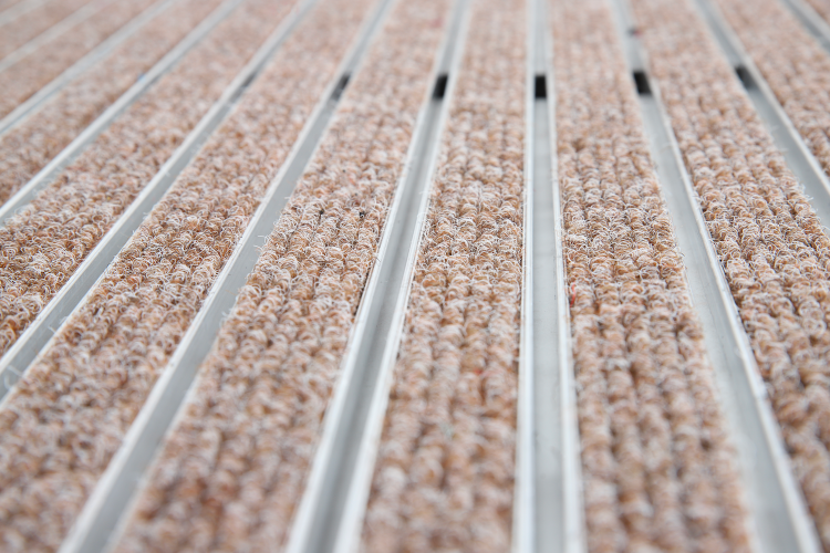 Entrance Mat on Aluminum Structure 10R - Sand